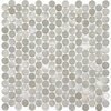 Andova Tiles SAMPLE Orb 075 x 075 Metal Penny Round Mosaic Tile SAM-ANDORB252